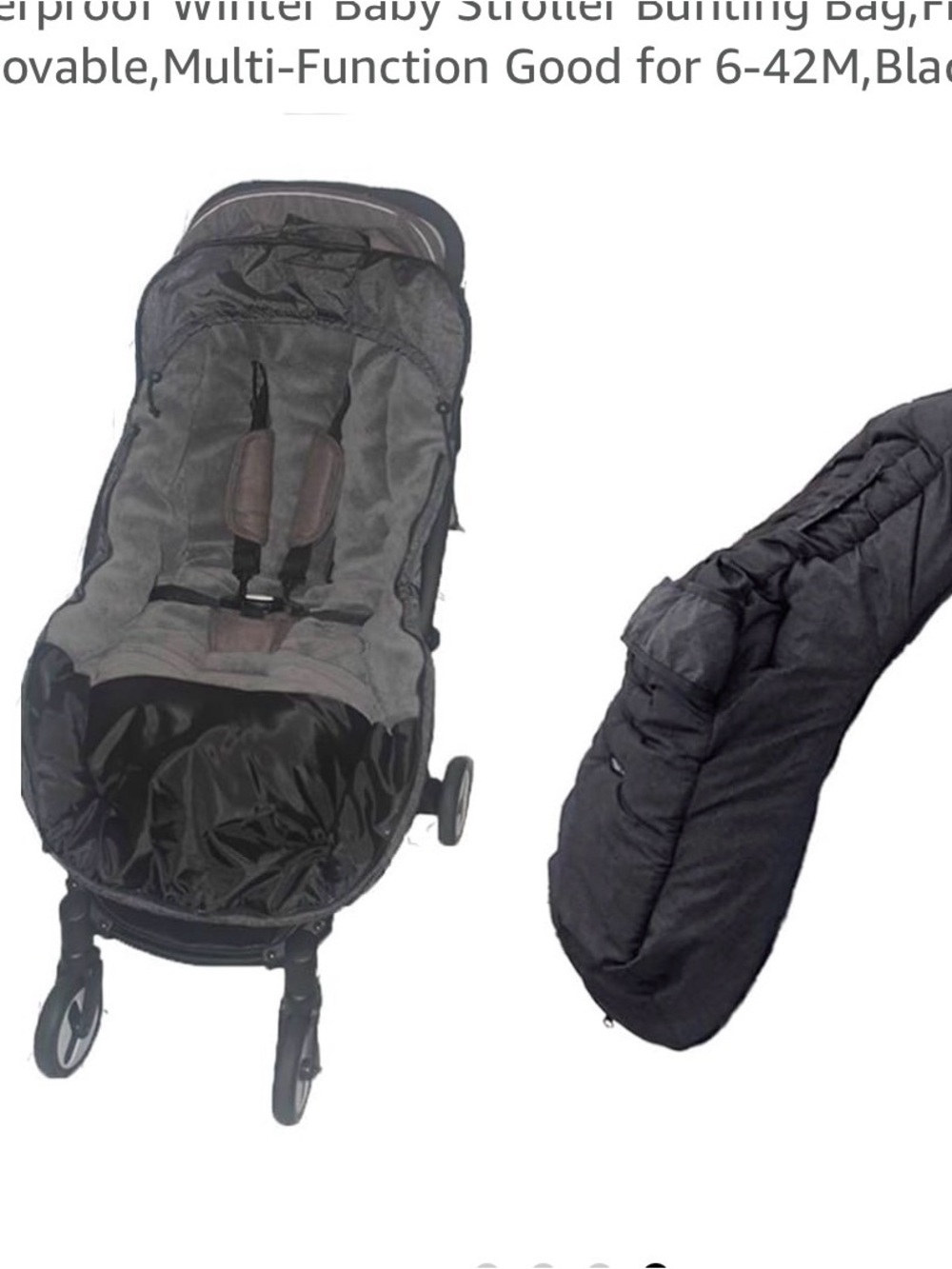 Stroller 6m- 3T  cozy weather